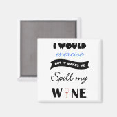 Aimant Faire de l'exercice, mais déverser de l'aimant car (Recto/Verso)