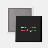 Aimant Faire de nouveau la Russie petite Déclaration poli (Recto/Verso)