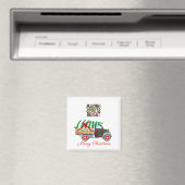 Aimant Faire des esprits brillants Joyeux Noël (In Situ (Lave-vaisselle))