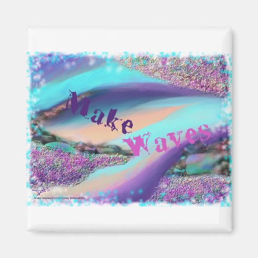 Aimant Faire des vagues (Devant)