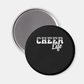 Aimant Faire du sport aux cheerleader (Recto/Verso)