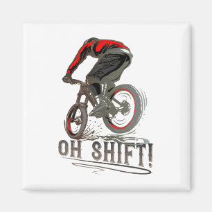 Aimant faire du vélo de montagne Oh Shift