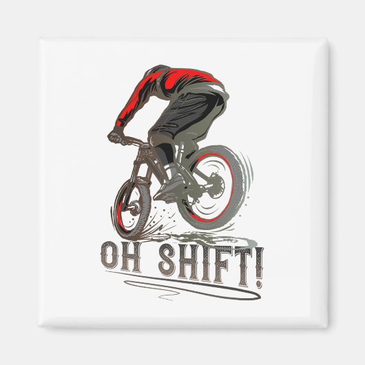 Aimant faire du vélo de montagne Oh Shift (Devant)