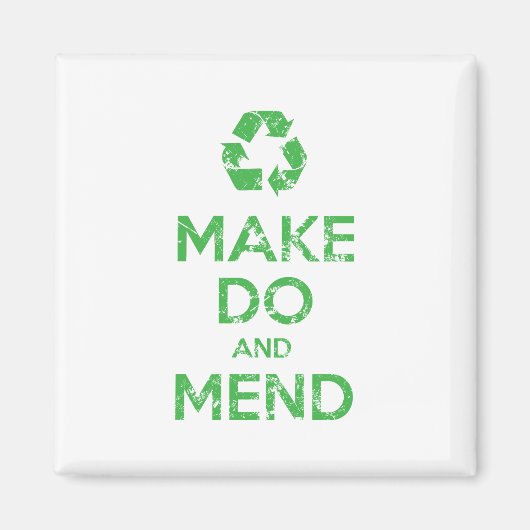 Aimant Faire et réparer (Devant)