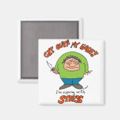 Aimant Faire face au stress (Recto/Verso)