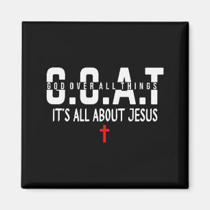 Aimant Faire le ciel bondé C'est tout sur Jésus Dieu avan