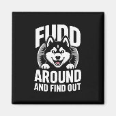 Aimant Faire le con et découvrir (Devant)