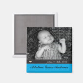 Aimant Faire-part bébé (Recto/Verso)