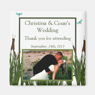 Aimant faire-part de 2 po x 2 po