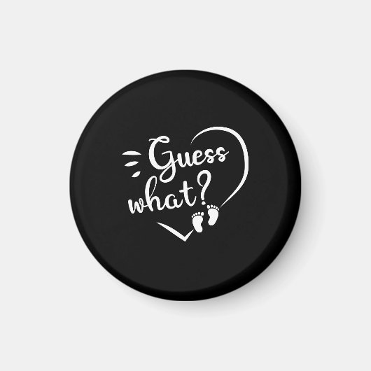 Aimant Faire-part de grossesse (Devant)