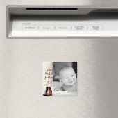 Aimant faire-part de naissance 2"x2" bottes magnétiques r (In Situ (Lave-vaisselle))