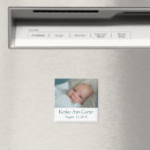 Aimant Faire-part de naissance bébé (In Situ (Lave-vaisselle))