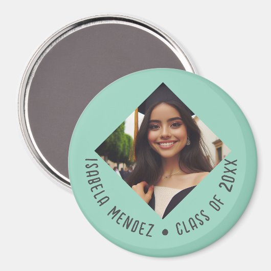 Aimant Faire-part photo de graduation personnalisée (Recto/Verso)