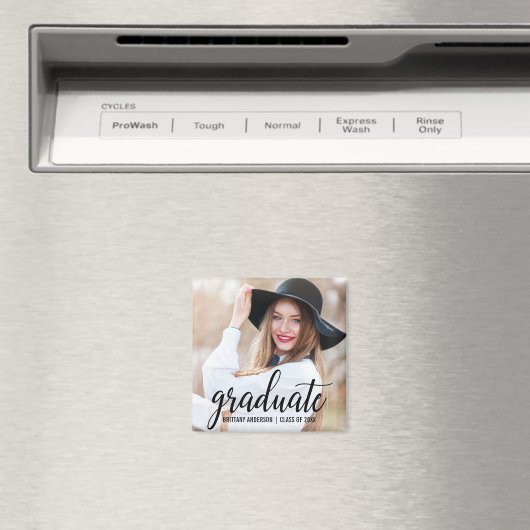 Aimant Faire-part photo moderne tendance (In Situ (Lave-vaisselle))