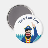 Aimant Faire-part pirate (Recto/Verso)