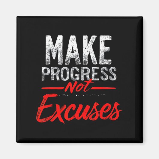 Aimant Faire progresser n'excite pas les devis motivation (Devant)