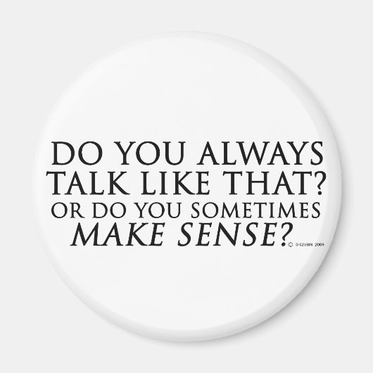 Aimant Faire sens (Devant)