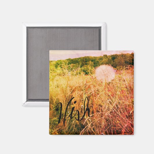 Aimant Faire un voeu (Recto/Verso)