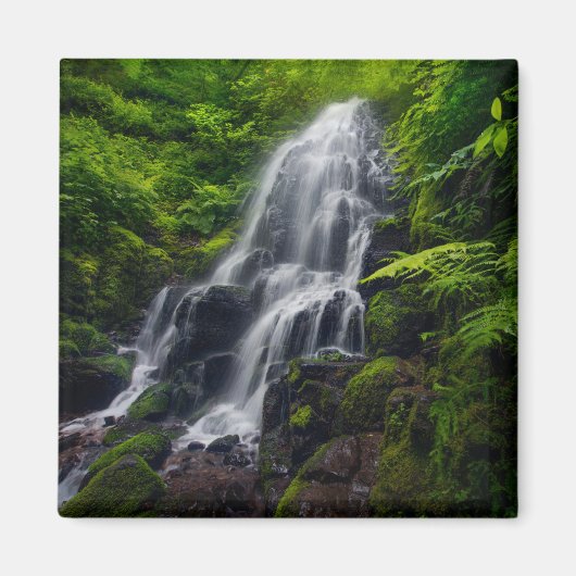 Aimant Fairy Falls | Gorge de la rivière Colombia Oregon. (Devant)