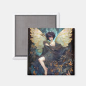 Aimant Fairy Girl'Imaginaire Art (Recto/Verso)
