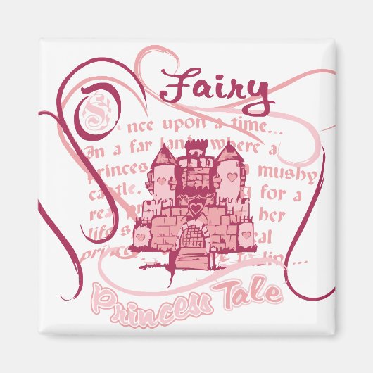 Aimant Fairy Princess Baby (Devant)