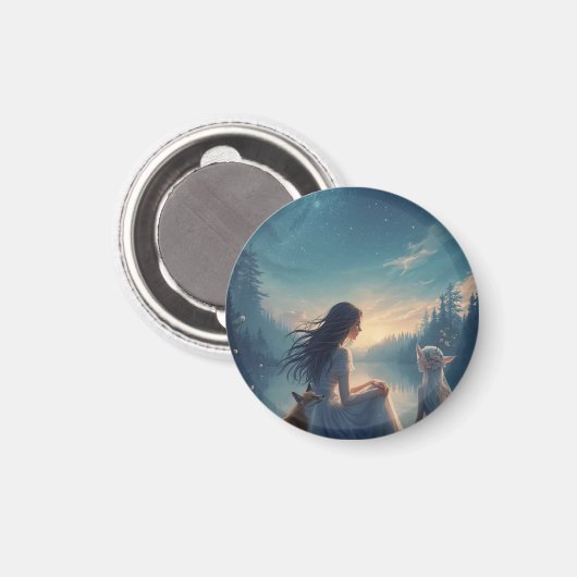 AIMANT FAIRY SISTERS AND THE FOX (Recto/Verso)