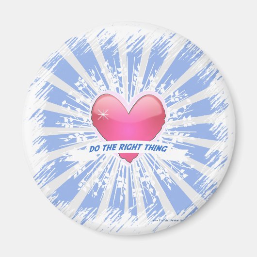 Aimant Fais ce qui est juste (Devant)