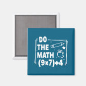 Aimant Fais Le Calcul 67 Meme Pemdas Élémentaire (Recto/Verso)