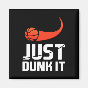 Aimant Fais-Le ! Joueur de basket-ball Slam Dunk Cadeau