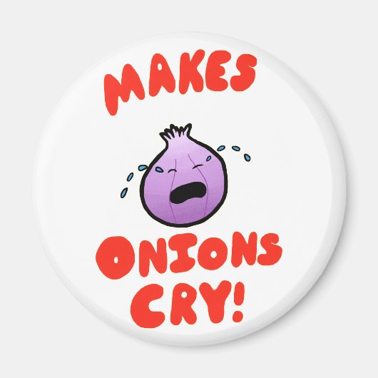Aimant Fais Pleurer Les Oignons ! (Devant)