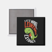Aimant Faisons de la leucémie un hématologue de dinosaure (Recto/Verso)