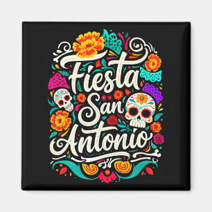 Aimant Faisons la fête san antonio texas cinco de mayo