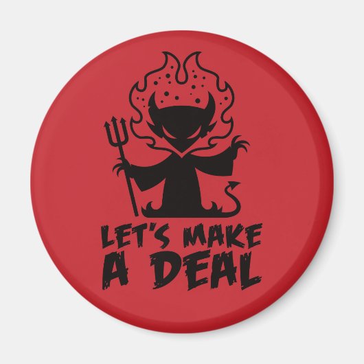 Aimant Faisons un accord avec le diable (Devant)