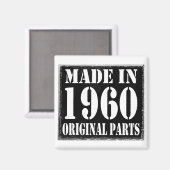 AIMANT FAIT EN 1960 (Recto/Verso)