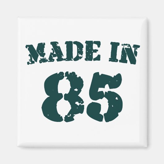 Aimant Fait En 1985 (Devant)