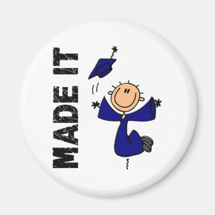 Aimant FAIT LUI le chiffre obtention du diplôme de bâto