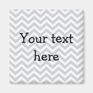 Aimant fait sur commande - chevron gris