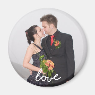 Aimant fait sur commande d'amour de photo de