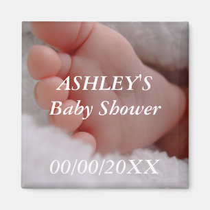 Aimant fait sur commande de baby shower