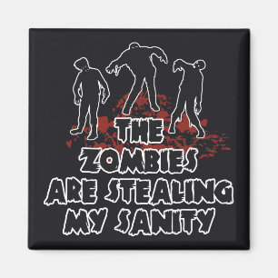 Aimant fait sur commande de couleur de zombis