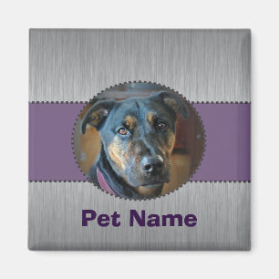 Aimant fait sur commande d'image d'animal familier