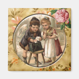 Aimant fait sur commande victorien vintage de