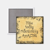 Aimant Faites aujourd'hui une citation ridiculement Extra (Recto/Verso)