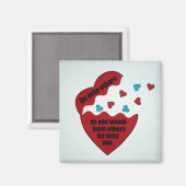 Aimant Faites aux autres... (Recto/Verso)