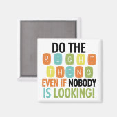 Aimant Faites Ce Qu'Il Faut (Recto/Verso)