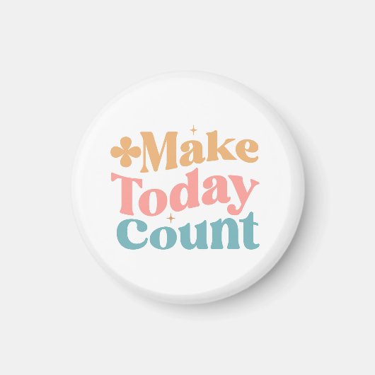 Aimant Faites compter aujourd'hui les devis d'inspiration (Devant)