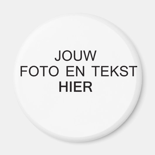 Aimant Faites-le vous-même (Devant)