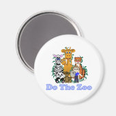 Aimant Faites Le Zoo (Recto/Verso)