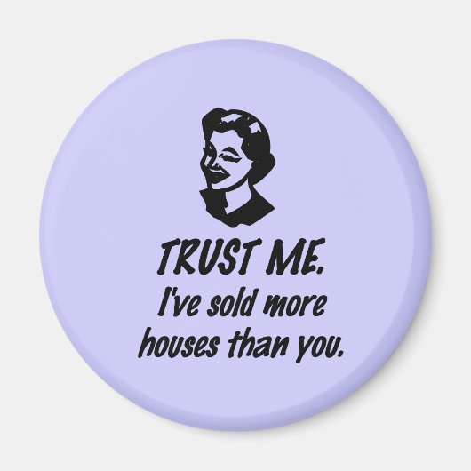 Aimant Faites-moi confiance - femme (Devant)