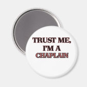 Aimant Faites-moi confiance I'm A CHAPLAIN (Recto/Verso)